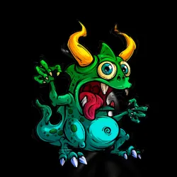 Dragon On Ape #2141