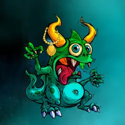 Dragon On Ape #1310