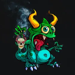 Dragon On Ape #2078