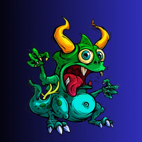 Dragon On Ape #1523