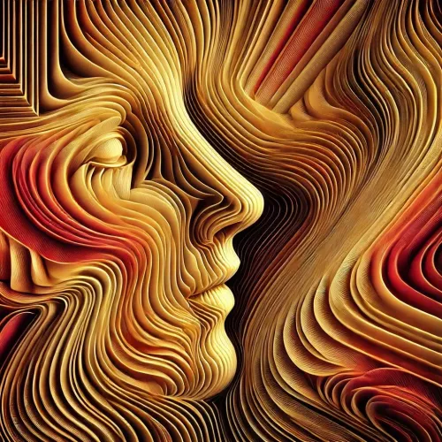 Faces in the Fold #13