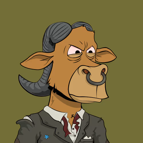 Lazy Bull Club #2538