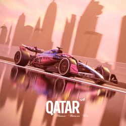 QATAR RACE POSTER #23