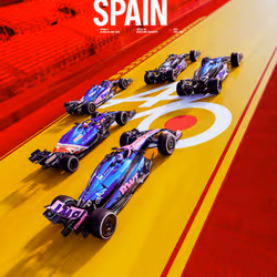 SPAIN RACE POSTER #09