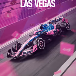 LAS VEGAS RACE POSTER #22