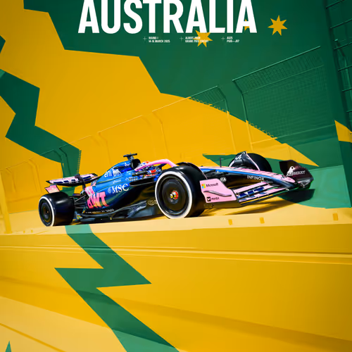 AUSTRALIA RACE POSTER #01