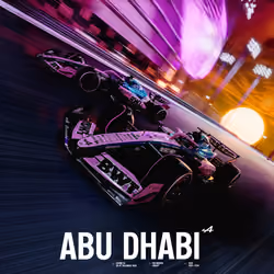 ABU DHABI RACE POSTER #24