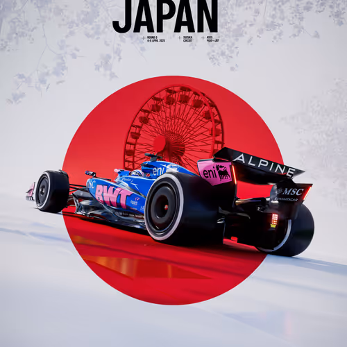 JAPAN RACE POSTER #03