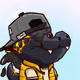 Crocky On Ape #1513