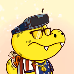 Crocky On Ape #1398