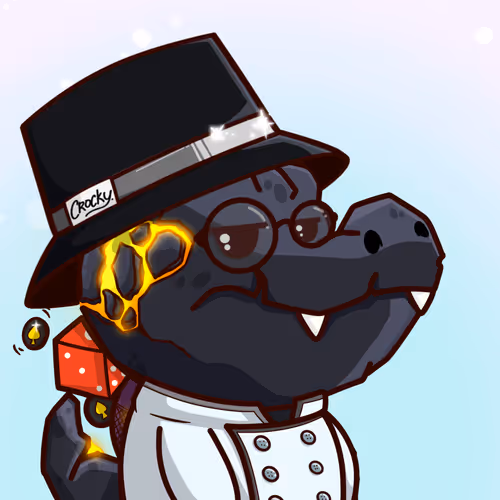 Crocky On Ape #1254