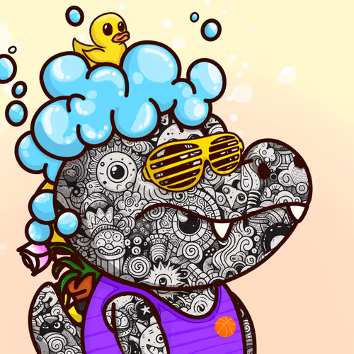 Crocky On Ape #2010