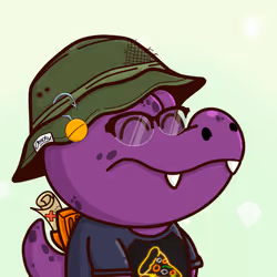 Crocky On Ape #1084
