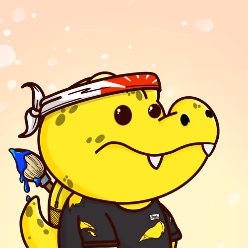 Crocky On Ape #1704
