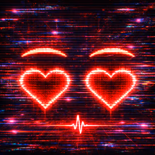 Digital Love Faceplate - "heart.exe" #19