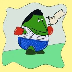 Bored Egg On Ape #672