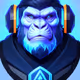 Ape concept icon