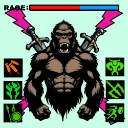 Melee Apes by @Roundwaters #32