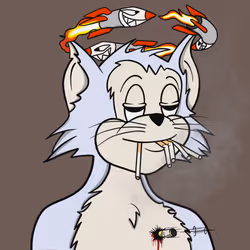 6913