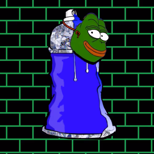 BlueDiamondPePeMask_GreenBlackBricks.jpg