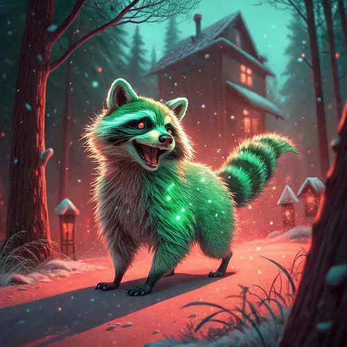 Raccoon's on Apechain 🦝 #252