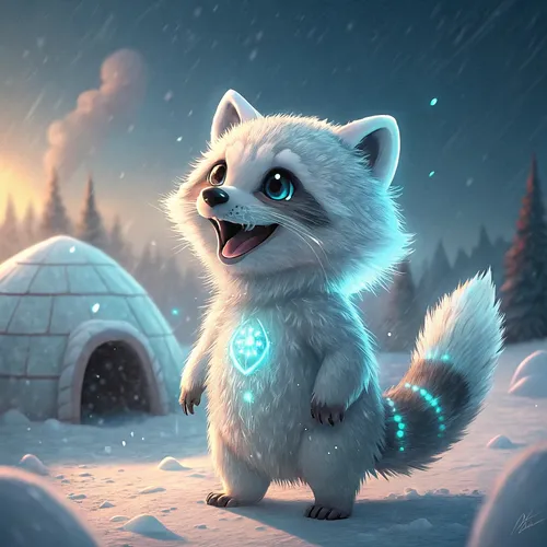 Raccoon's on Apechain 🦝 #734