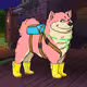 7329