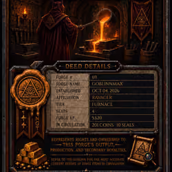 GoblinnMAX · Forge Deed #69