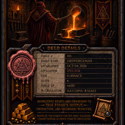 DripForgeMax · Forge Deed #145