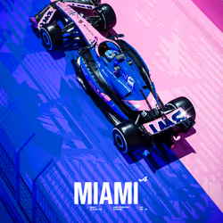 MIAMI RACE POSTER #06