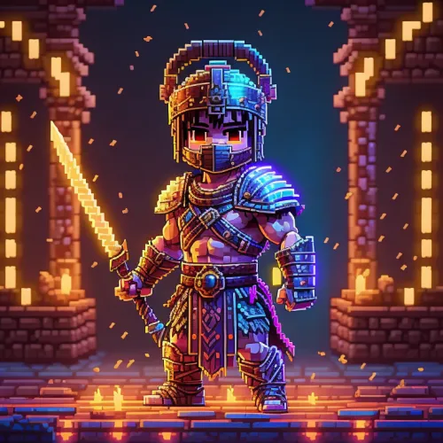 Pixel Gladiator  #659