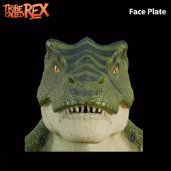Green Rex Face Plate #155