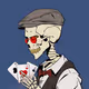 Skeleton Mafioso #3738