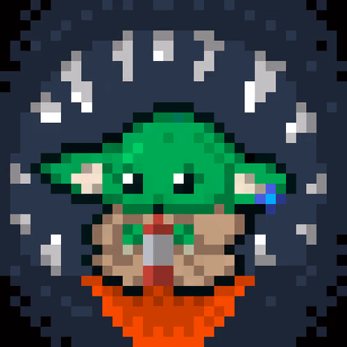 Pixel Grogu #398