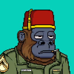Bored Gorilla Yacht Club #7695