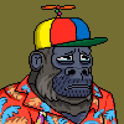 Bored Gorilla Yacht Club #6808