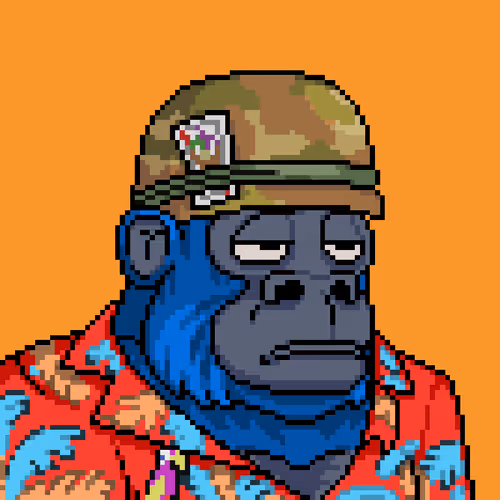 Bored Gorilla Yacht Club #4160