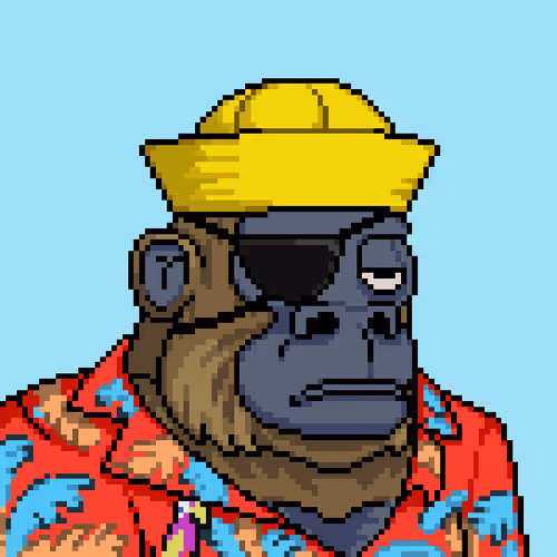Bored Gorilla Yacht Club #7832