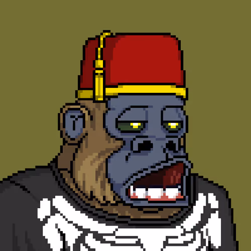 Bored Gorilla Yacht Club #6970