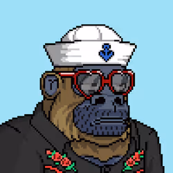 Bored Gorilla Yacht Club #7212