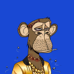 Dead Apes on Ape #2714
