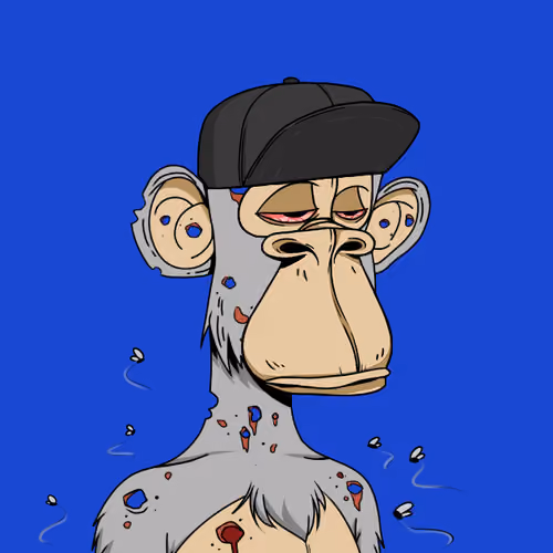 Dead Apes on Ape #9765