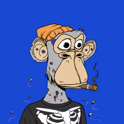 Dead Apes on Ape #9718