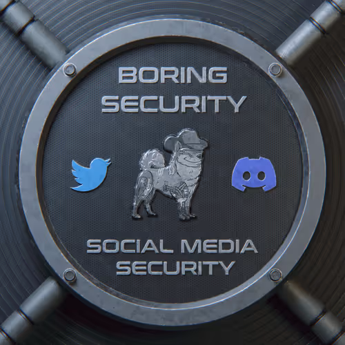 Boring Security Social Media Security