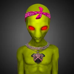 Alien on Ape #553