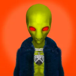 Alien on Ape #2283