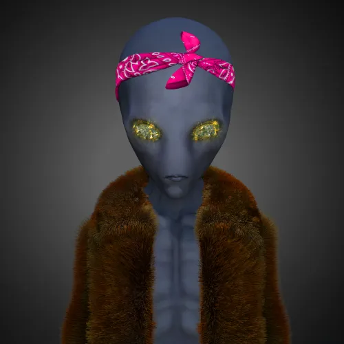 Alien on Ape #2739