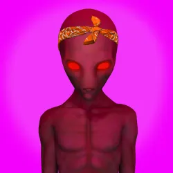 Alien on Ape #2630