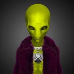 Alien on Ape #1383