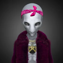 Alien on Ape #734